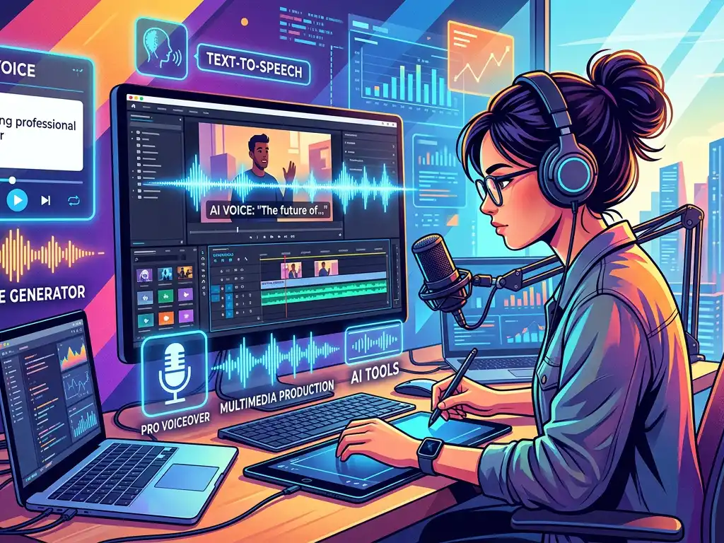 AI Voice Generators: Create Professional Voiceovers